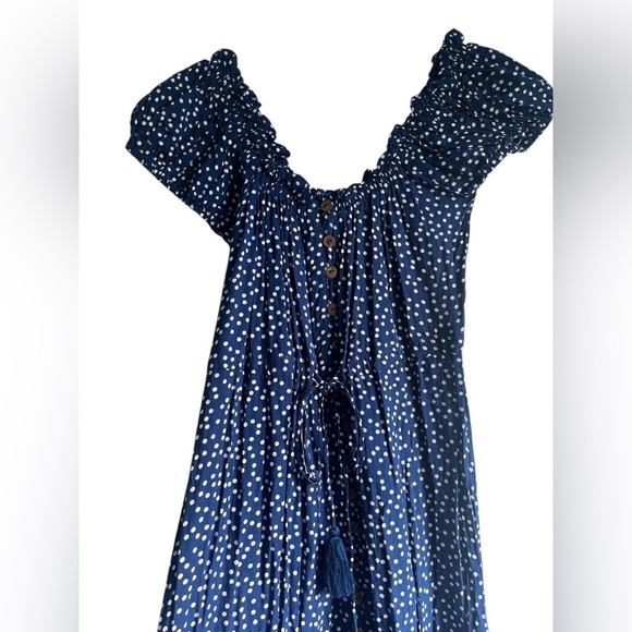 Tiare Hawaii Polka Dot Maxi Dress - Picture 3 of 6